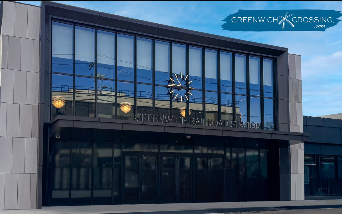 New Greenwich Train Station Opens