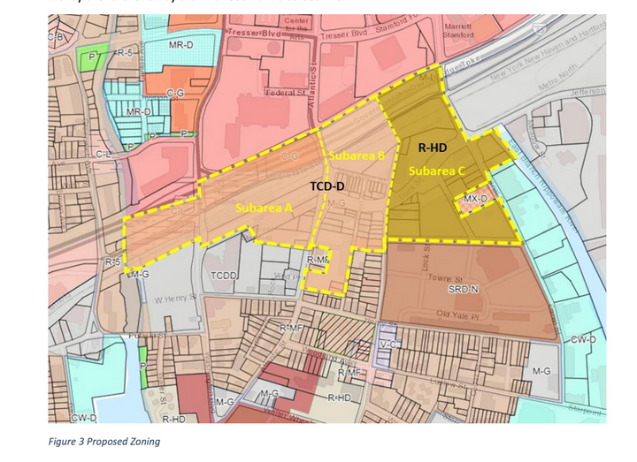 Stamford Zoning Board Reviews Map Changes