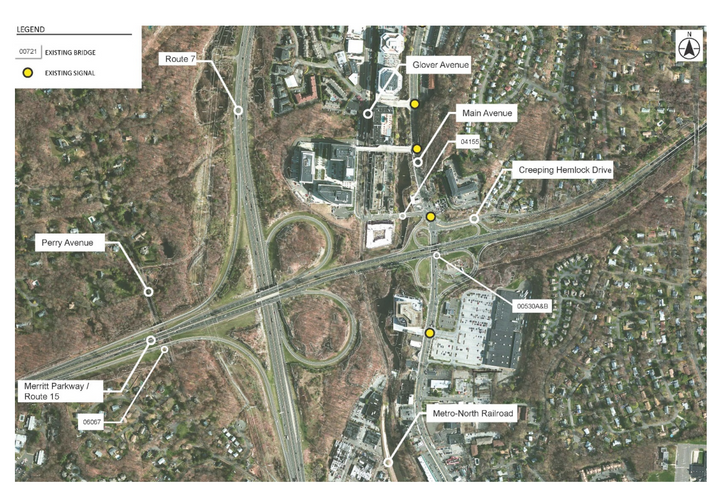 CTDOT Unveils New Proposed Interchange for Merritt Parkway and Route 7 in Norwalk